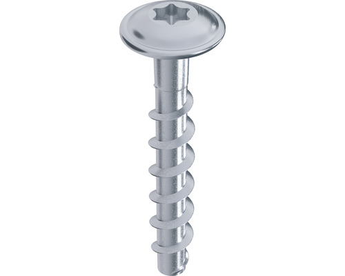 Betonschraube Schraubanker Tox Sumo Max 1 FK 6x50 mm verzinkt 100 Stück Linsenkopfschraube mit Torx Antrieb
