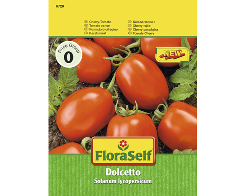 Tomate 'Dolcetto' FloraSelf F1 Hybride Gemüsesamen-0