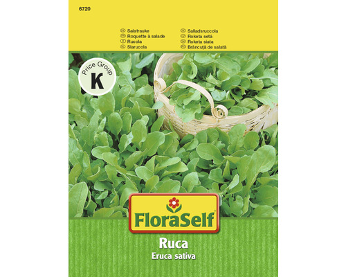 FloraSelf Rucola-Saatgutpackung