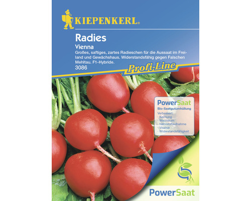 Radieschen Vienna Kiepenkerl PowerSaat Hybrid-Saatgut Gemüsesamen