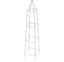 Rankpyramide quadratisch Wilk 28 x 28 x 150 cm grün