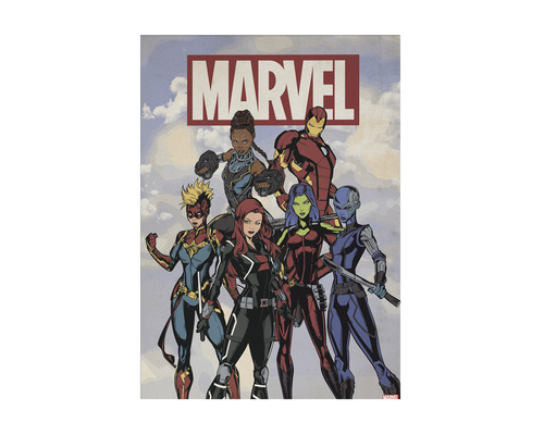 Leinwandbild Marvel Avengers group 50x70 cm
