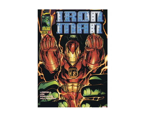 Leinwandbild Iron Man 50x70 cm