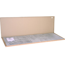 PICCANTE Küchenarbeitsplatte K028 Portland 3-seitig bekantet, inkl. 2 zusätzlicher Dekorkanten, kartonverpackt 2460x635x30 mm-thumb-1