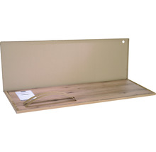 PICCANTE Küchenarbeitsplatte K365 Coast Evoke Oak 3-seitig bekantet, inkl. 2 zusätzlicher Dekorkanten, kartonverpackt 1860x635x40 mm-thumb-1