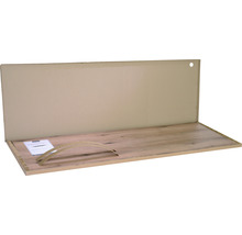 PICCANTE Küchenarbeitsplatte K365 Coast Evoke Oak 3-seitig bekantet, inkl. 2 zusätzlicher Dekorkanten, kartonverpackt 2460x635x40 mm-thumb-1