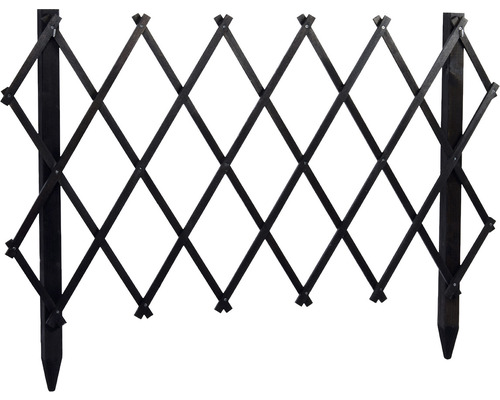 Ausziehbarer Holzzaun für den Garten