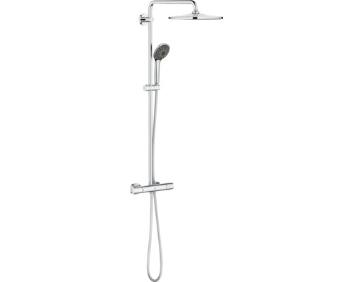 Duschsäule inkl. Thermostat GROHE Vitalio Joy System chrom 26400001