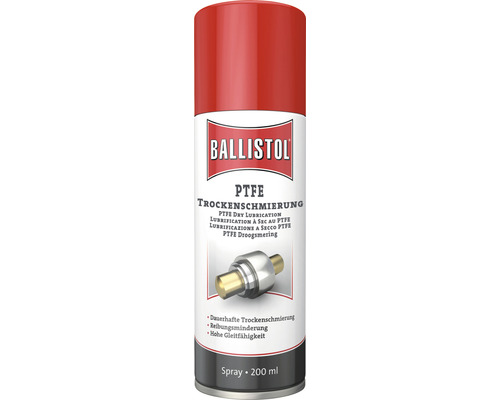 PTFE Trockenschmierung Spray Ballistol 200 ml Ballistol PTFE Trockenschmierung Spray, 200 ml