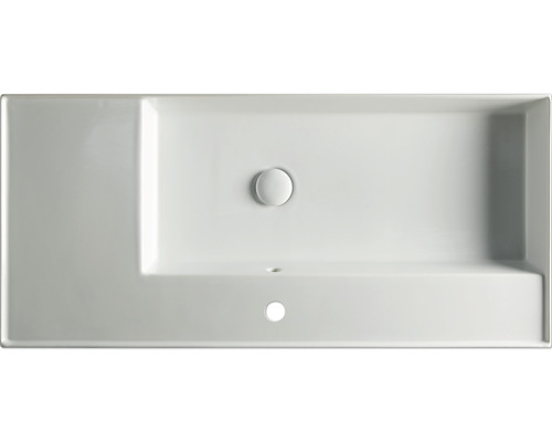 Keramikwaschtisch mit Ablagefläche