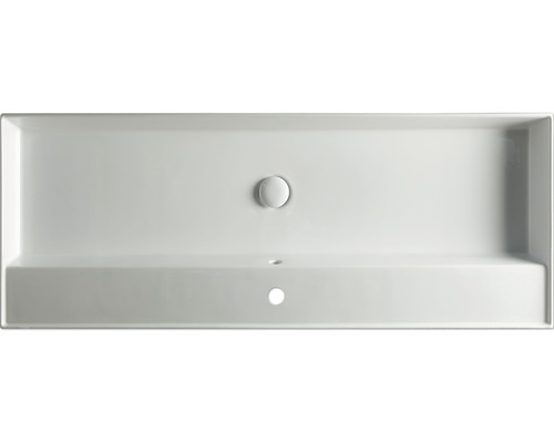 Rechteckige Duschwanne mit Ablauf