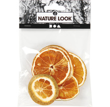 Verpackung getrockneter Orangenscheiben für Dekorationszwecke