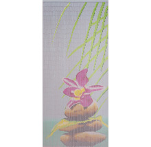 Türvorhang mit Blumenmotiv