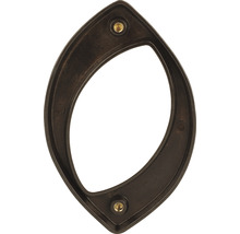 Hausnummer Bronze satiniert "0" 120 mm