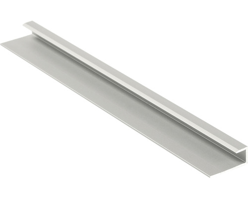 Aluminium U-Profil silber matt 2600 x 18 x 6 x 5,5 mm Aluminium U-Profil