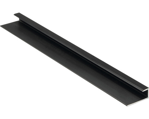 U-Profil-Alu 10 mm - Schwarz – ETG GmbH