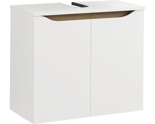 Waschtischunterschrank Pelipal Quickset 857 BxHxT 60 x 53 cm x 33 cm Frontfarbe weiß glänzend glanz