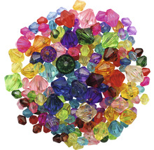 Schmuck-Perlen 6-12mm 25 g transparent