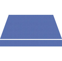 Blaue Markise für den Außenbereich