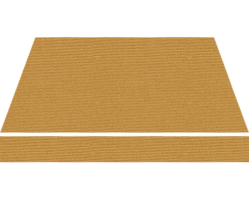 Goldgelbe Stoffprobe für Sonnenschutz