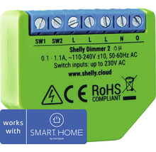 Shelly Dimmer2 Steuereinsatz WiFi Smart unterputz - Kompatibel mit Smart Home by hornbach-thumb-0