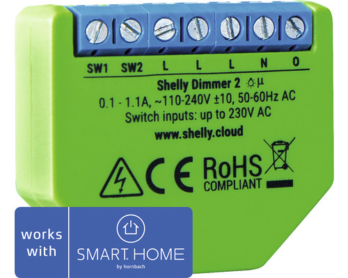 Shelly 1PM One Smart Wifi WLAN Funk Schalter Relais Schaltaktor max 16A mit  Leistungsmessfunktion