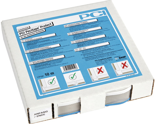 PCI Pecitape® Protect Schnittschutzband Rolle = 1 m x 30 cm PCI Pecitape Protect Schnittschutz für alle elastischen Dichtstoffe, 10 Meter Rolle