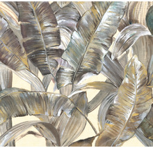 Illustration von Bananenblättern als Tapetenmuster