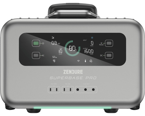 Zendure SuperBase Pro Kraftwerk mit Digitalanzeige