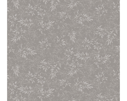 Vliestapete HORNBACH Attractive grau-hellgrau 2 | Blättermotiv 39028-3