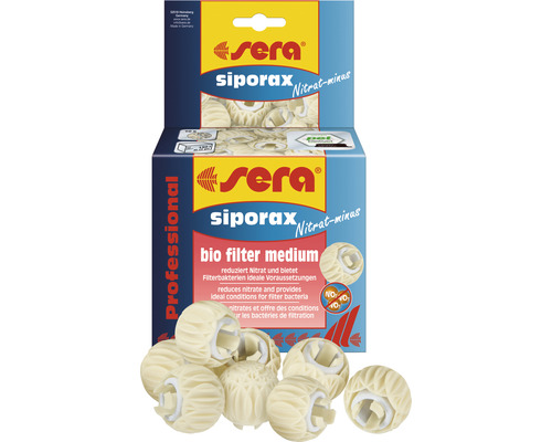 Sera Siporax Nitrat-minus Bio Filtermedium für Aquarien