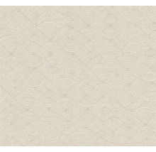 Vliestapete 38742-5 Nara Ethno Wellenmuster beige