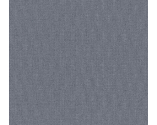 Vliestapete 38744-7 Nara Uni Stoffoptik blau Nahaufnahme von Gewebestruktur