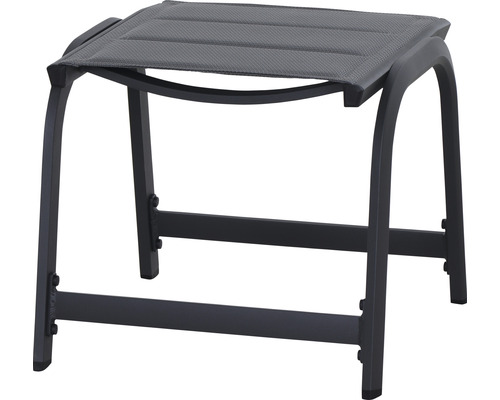 Hocker Siena Garden Tesoro padded matt-anthrazit Alu matt-anthrazit, Ranotex®-Gewebe royal-grey Hocker Siena Garden Tesoro padded matt-anthrazit Alu matt-anthrazit, Ranotex®-Gewebe royal-grey
