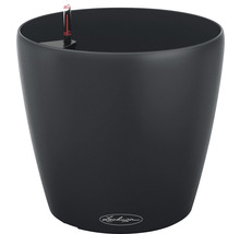 Pflanztopf Lechuza Classico Eco aus 100 % Recycling-Kunststoff Ø 43 cm dunkelgrau inkl. Erdbewässerungssystem