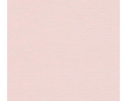 Vliestapete 38904-1 Aquarell Dreams Uni Textilstruktur rosa Tapete mit feiner Struktur