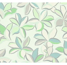 Vliestapete 38908-3 House of Turnowsky Blüten Retro grün weiß-thumb-0