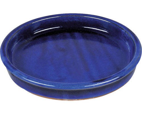Blumentopf Untersetzer Keramik Ø 25 cm blau