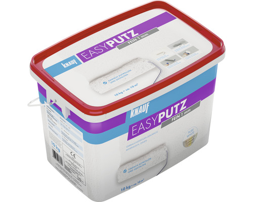 Knauf Easyputz gebrauchsfertiger Dekorputz, 1 Millimeter, im Eimer