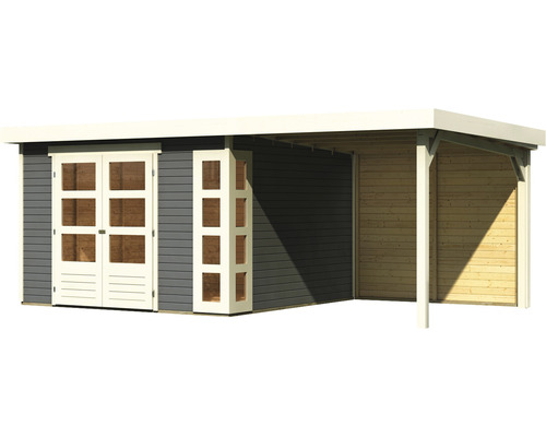 Gartenhaus mit überdachter Veranda