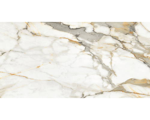 Dekorative Marmorfliese mit natürlich wirkender Struktur