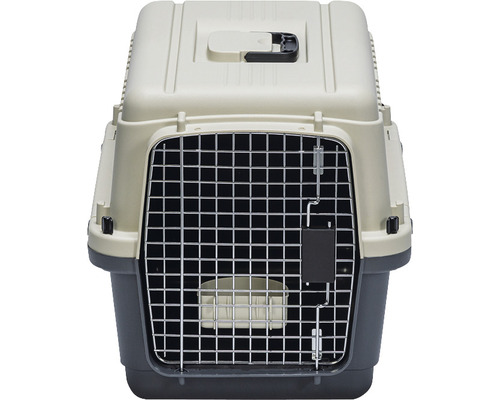 Transportbox für Tiere mit Metallgittertür