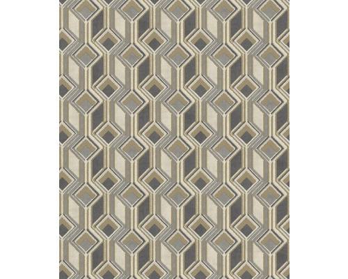 Vliestapete 746532 Indian Style Grafisch blau Tapete mit geometrischem Rautenmuster