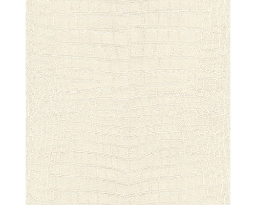Vliestapete 751321 African Queen III Kroko offwhite Tapete mit Krokodilmuster