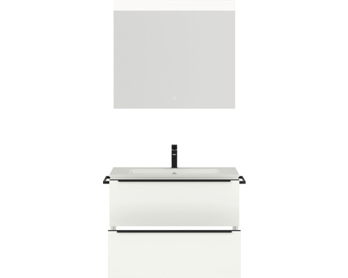 Waschtischkombination mit Spiegel für das Badezimmer