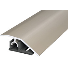 Anpassungsprofil Aluminium Edelstahloptik eloxiert 10x44x2700 mm