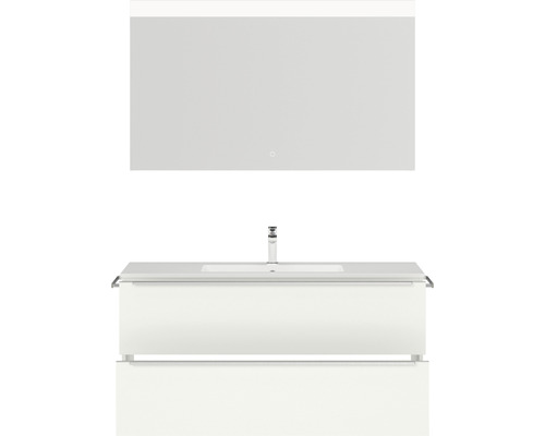 Waschtischkombination mit Spiegel für das Badezimmer