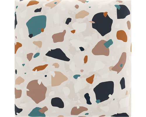 Fliese mit Terrazzo Muster