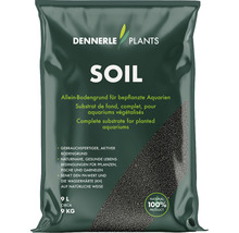 Aquarium Bodengrund DENNERLE PLANTS Soil 2 - 3 mm, ca. 9 kg schwarz