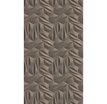 Fototapete Vlies 39179-2 The Wall II 3D-Grafik bronze kupfer 3-tlg. 159 x 280 cm
